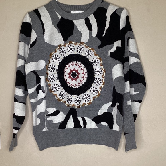 Christian Dior Kalediorscope Cashmere Blend Sweater